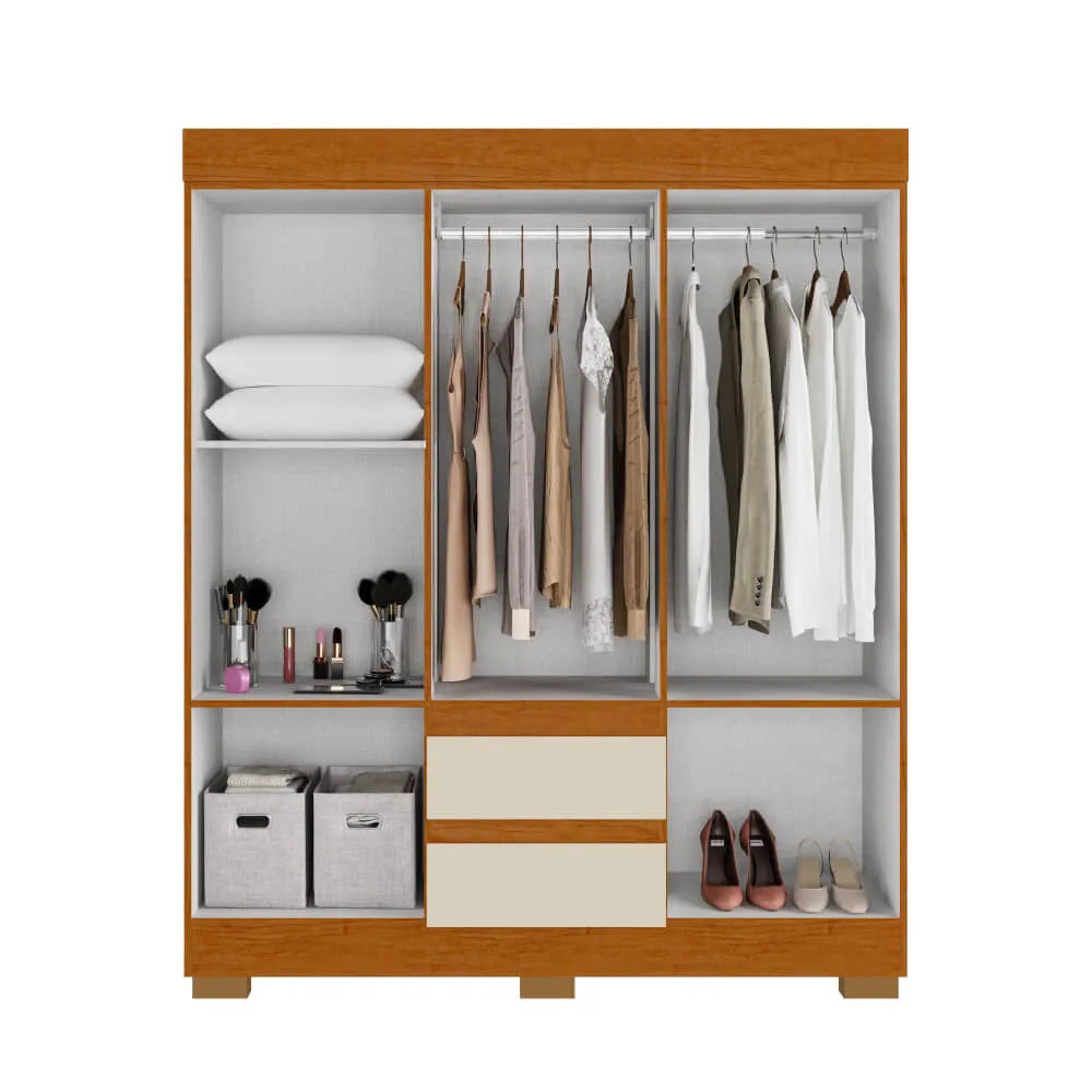 Guarda-Roupa ACP Maya 6 Portas com Pés