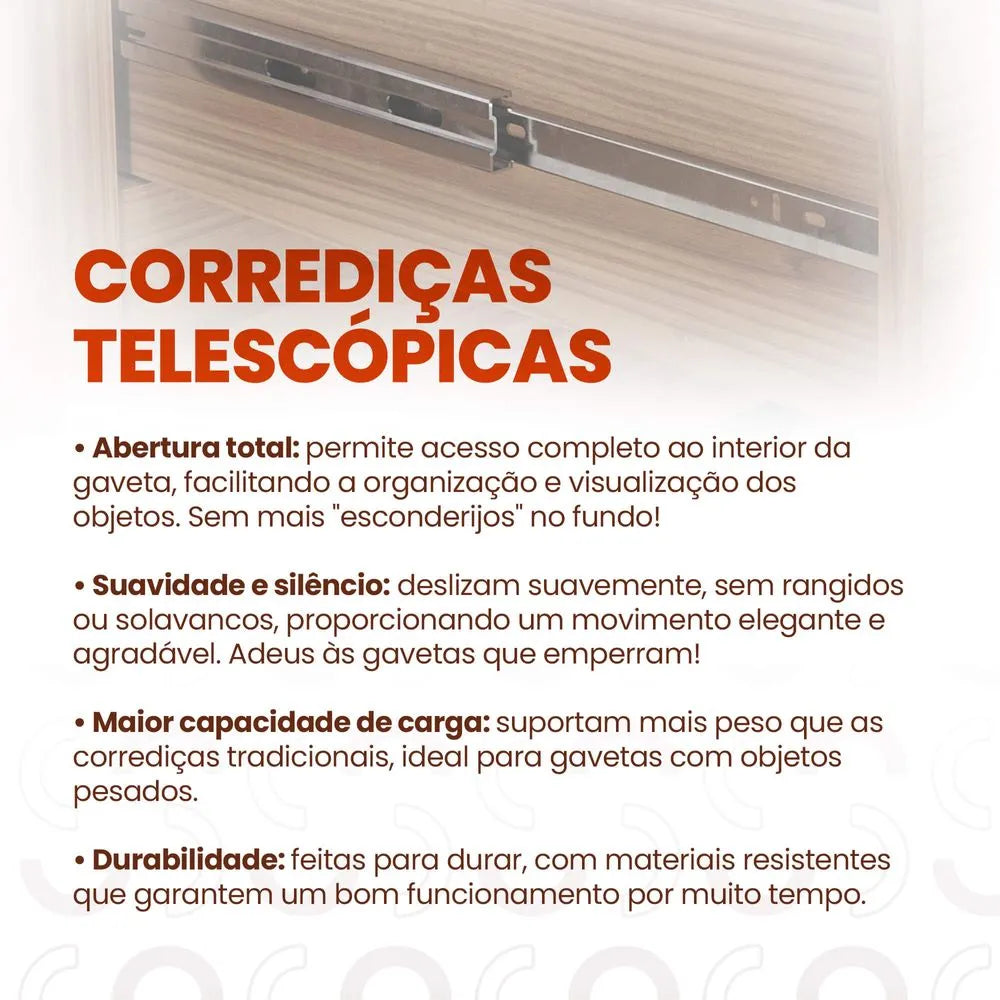 Guarda-Roupa ACP Maya 6 Portas com Pés