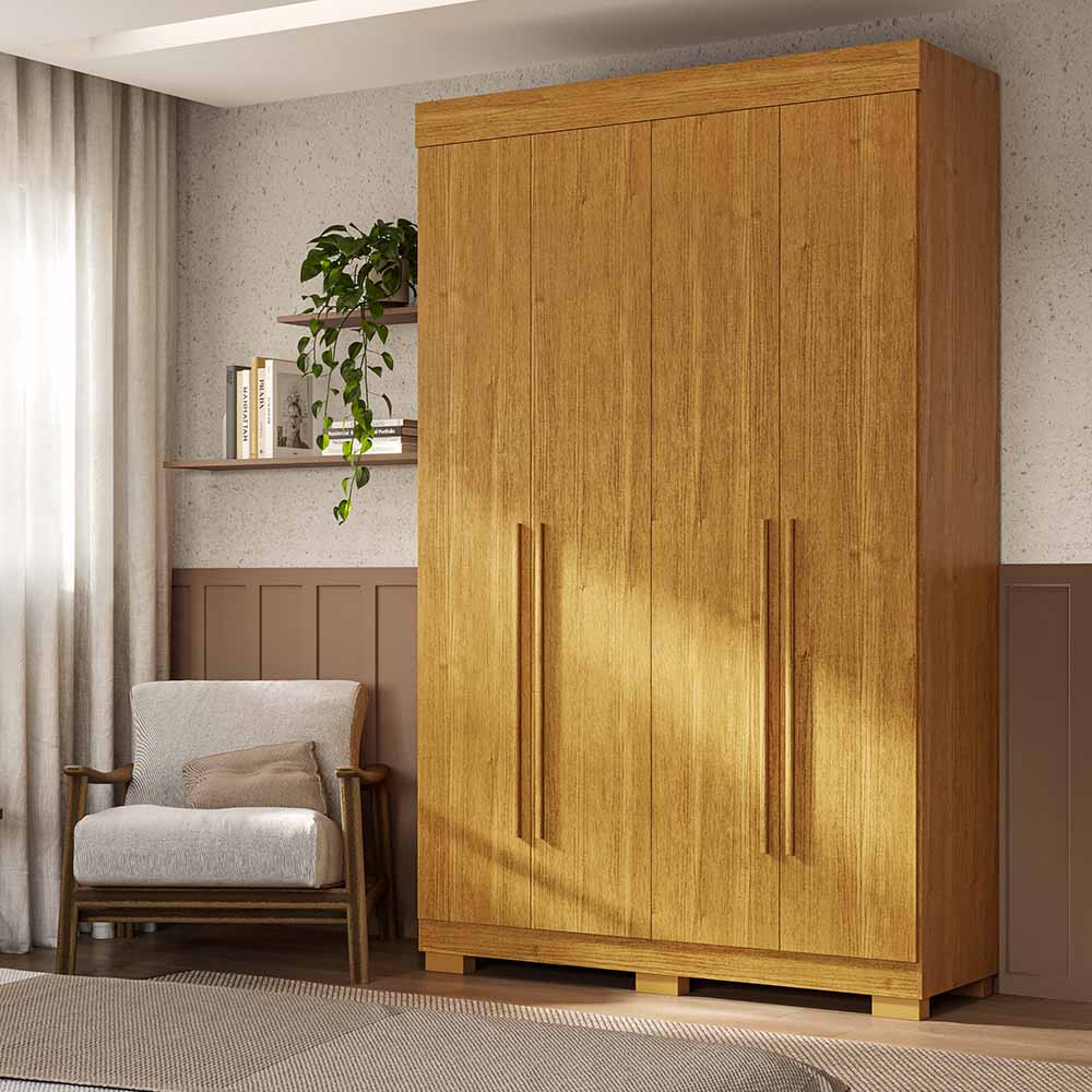 Guarda-Roupa ACP Ágata 4 Portas com Pés