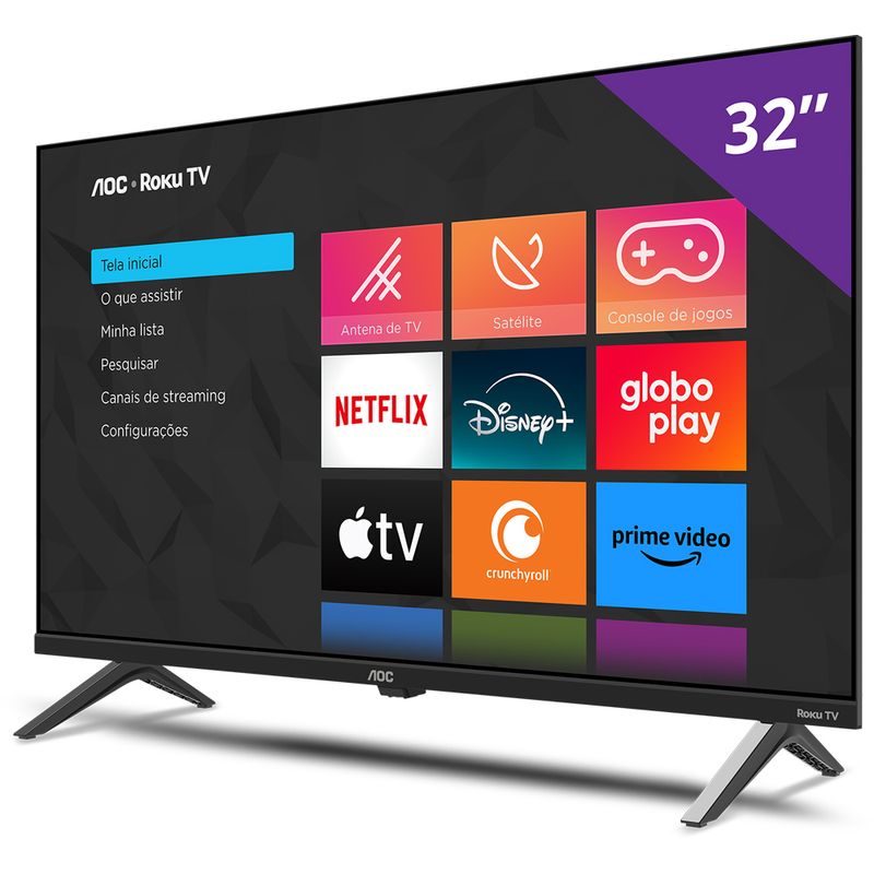 Smart TV AOC Roku TV 32" HD
