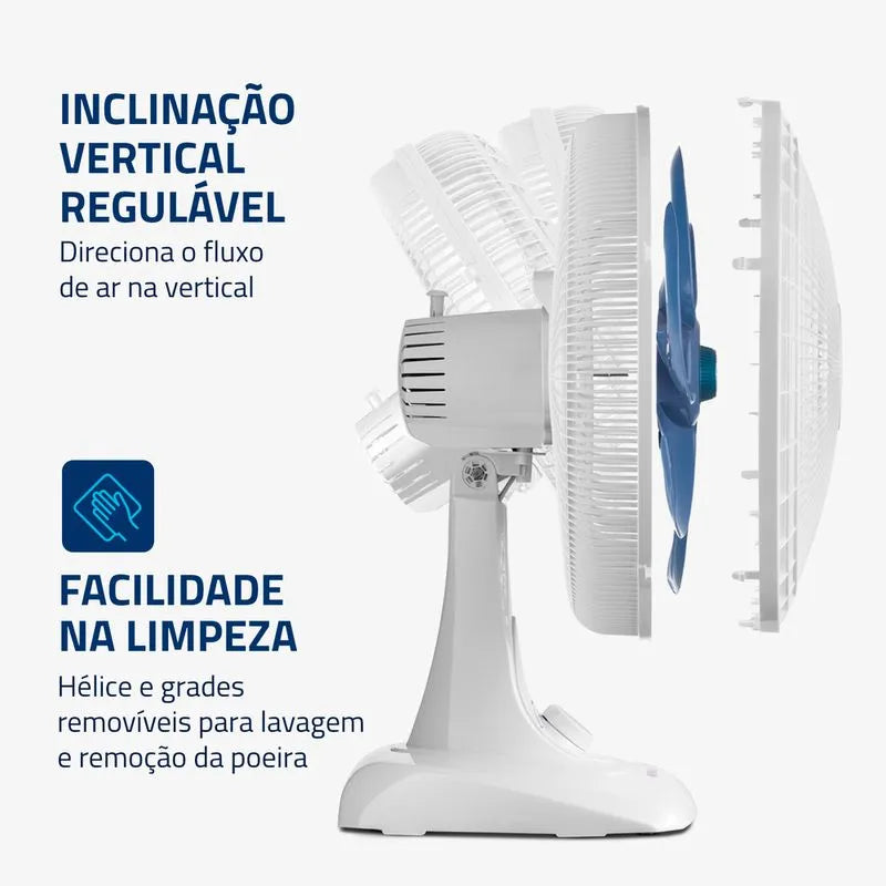 Ventilador de Mesa Mondial 6 pás