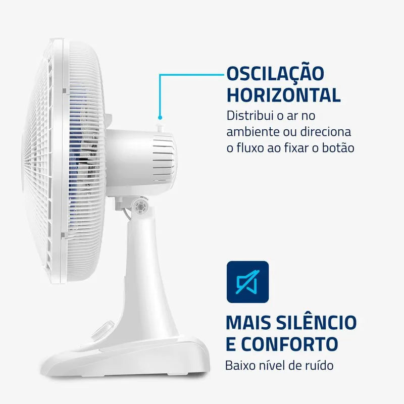 Ventilador de Mesa Mondial 6 pás VSP/W