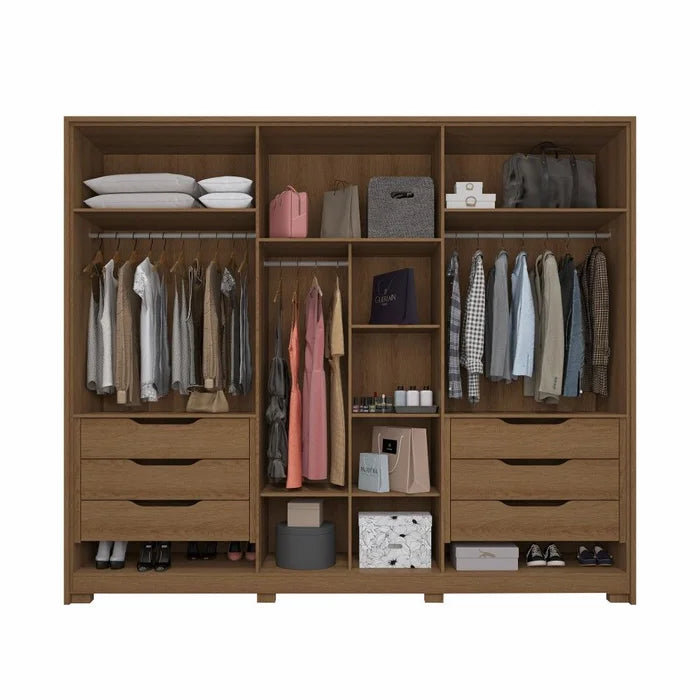 Guarda-Roupa Casal New Guarapari 6 Portas