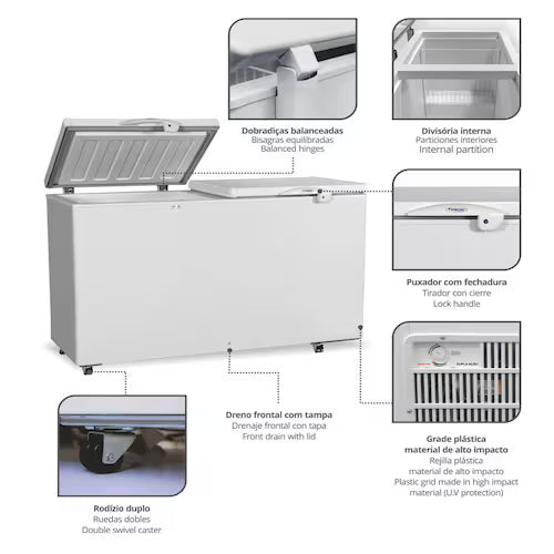 Freezer Horizontal Fricon 220V