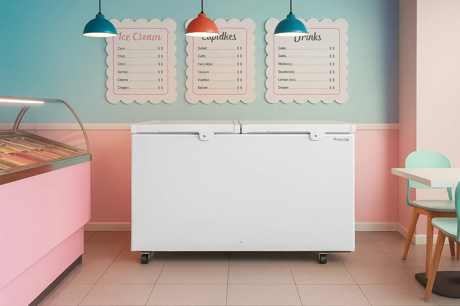 Freezer Horizontal 411L Branco Fricon 220v