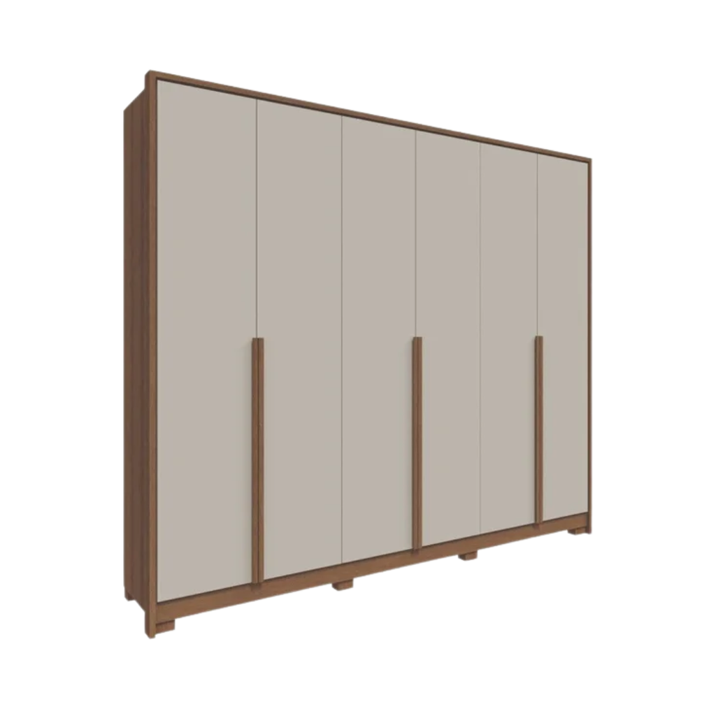 Guarda-Roupa Casal New Guarapari 6 Portas