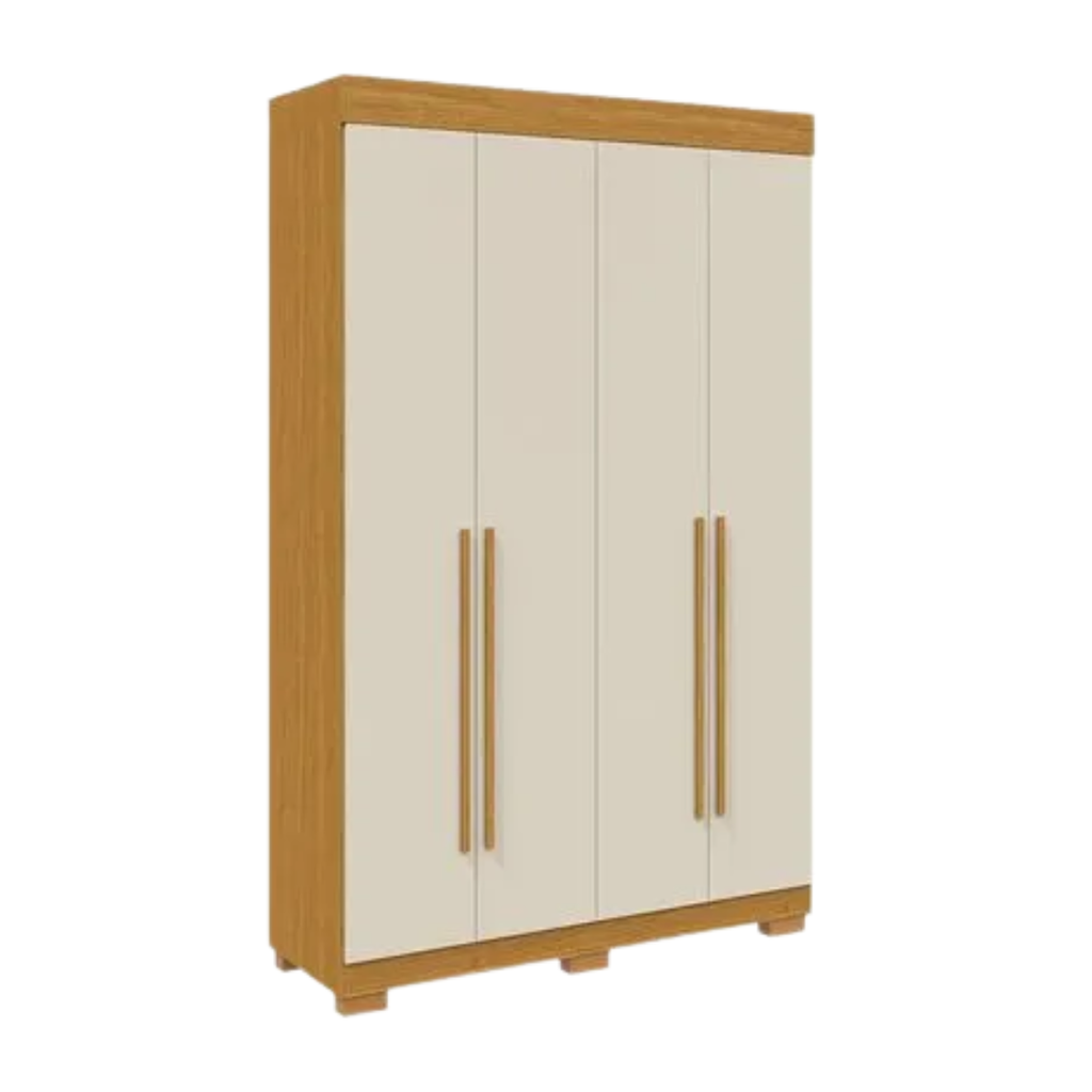 Guarda-Roupa ACP Ágata 4 Portas com Pés