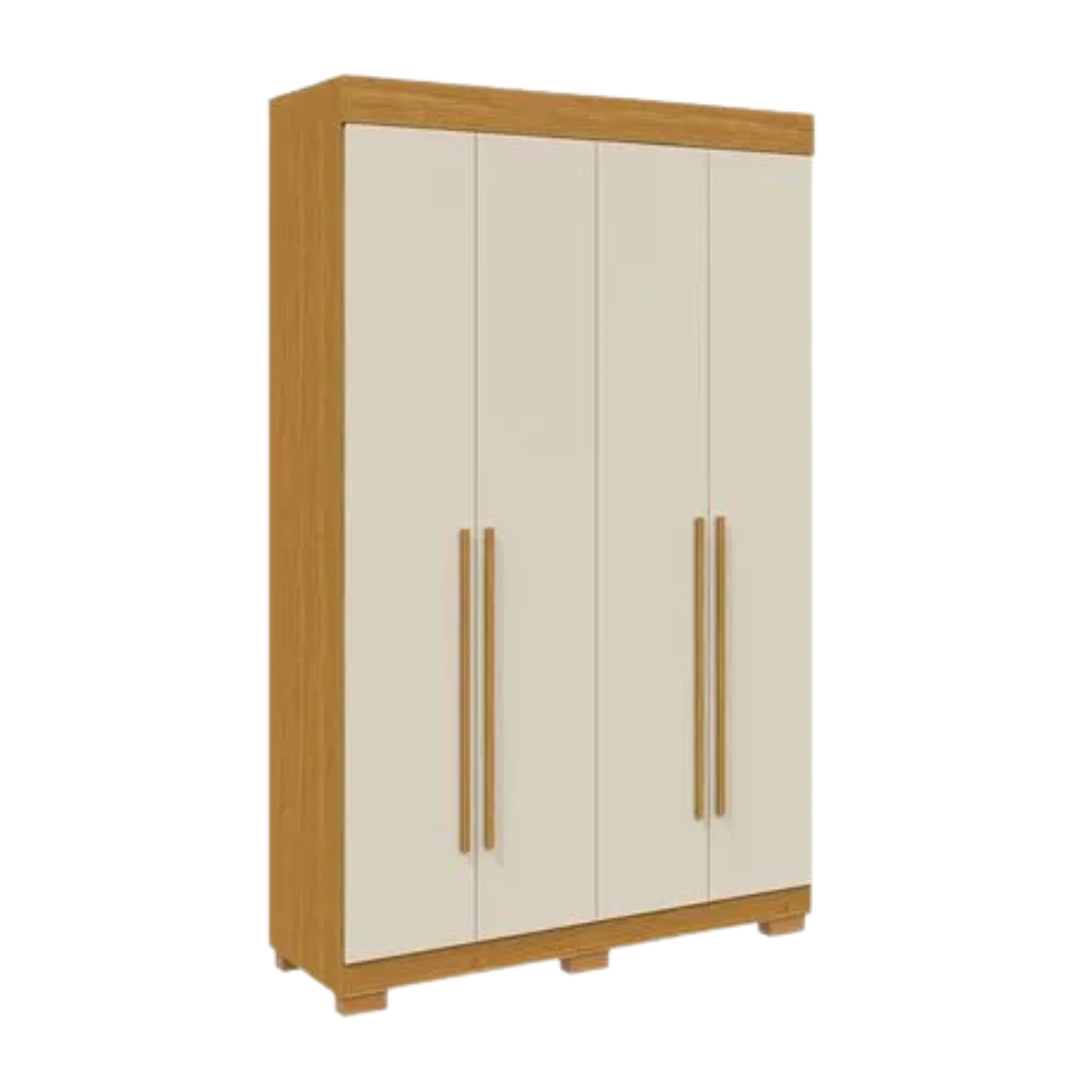 Guarda-Roupa ACP Ágata 4 Portas com Pés