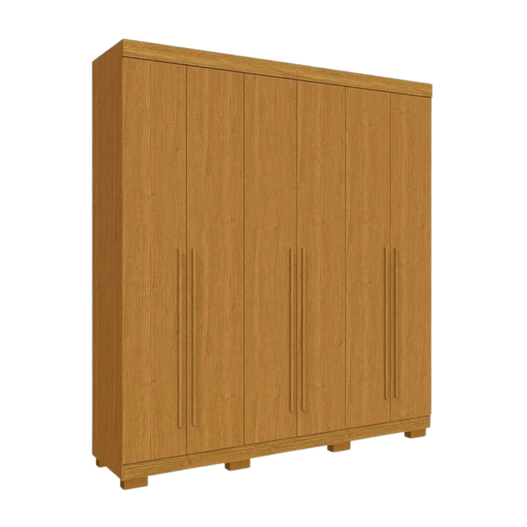 Guarda-Roupa ACP Ágata 6 Portas com Pés