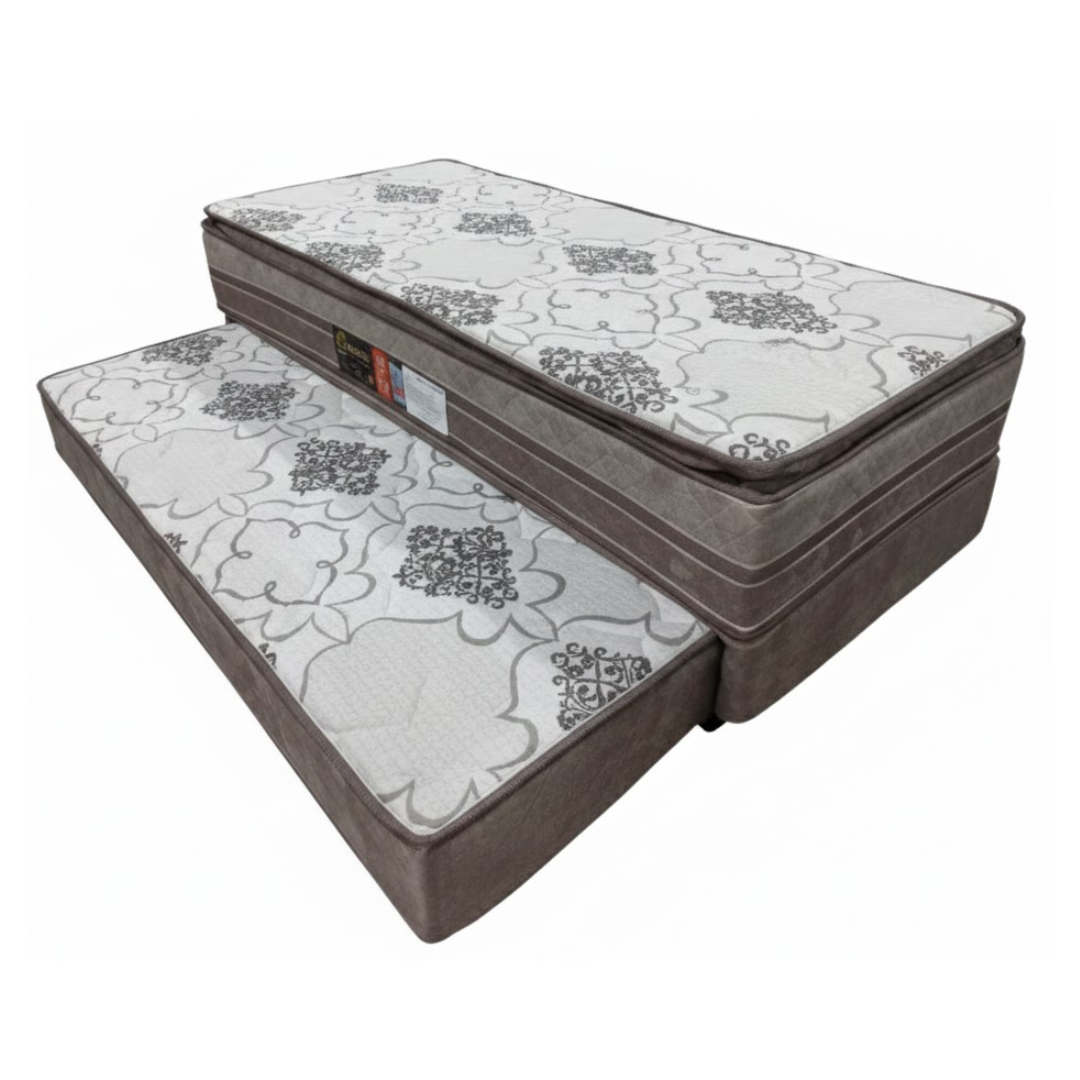 Cama Box Solteiro Auxiliar Chanceller Divilux