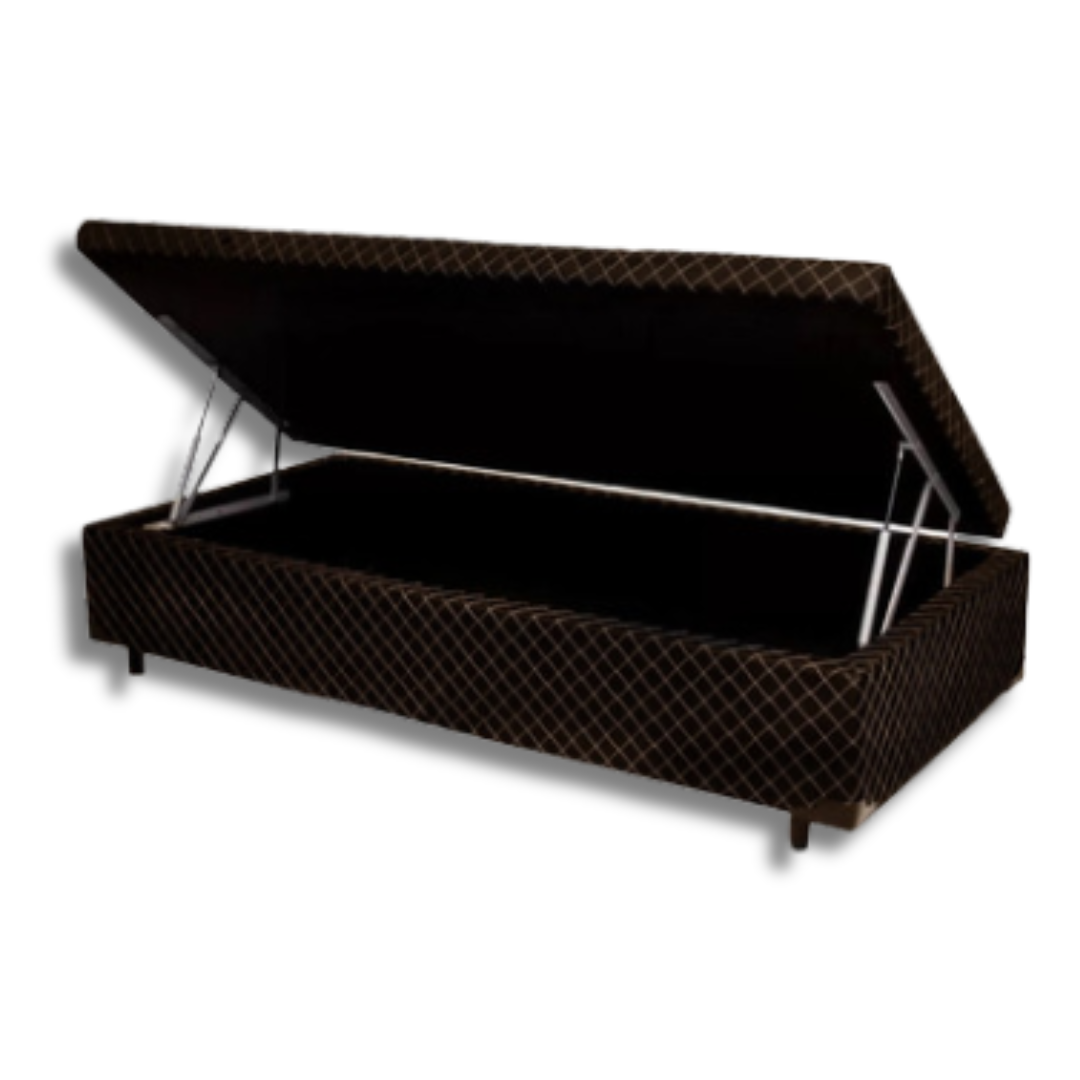 Base Box Baú Elegance Kupon - Solteiro