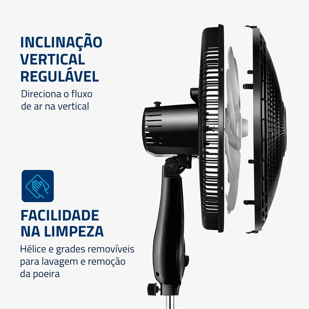 Ventilador de Coluna Mondial 6 pás