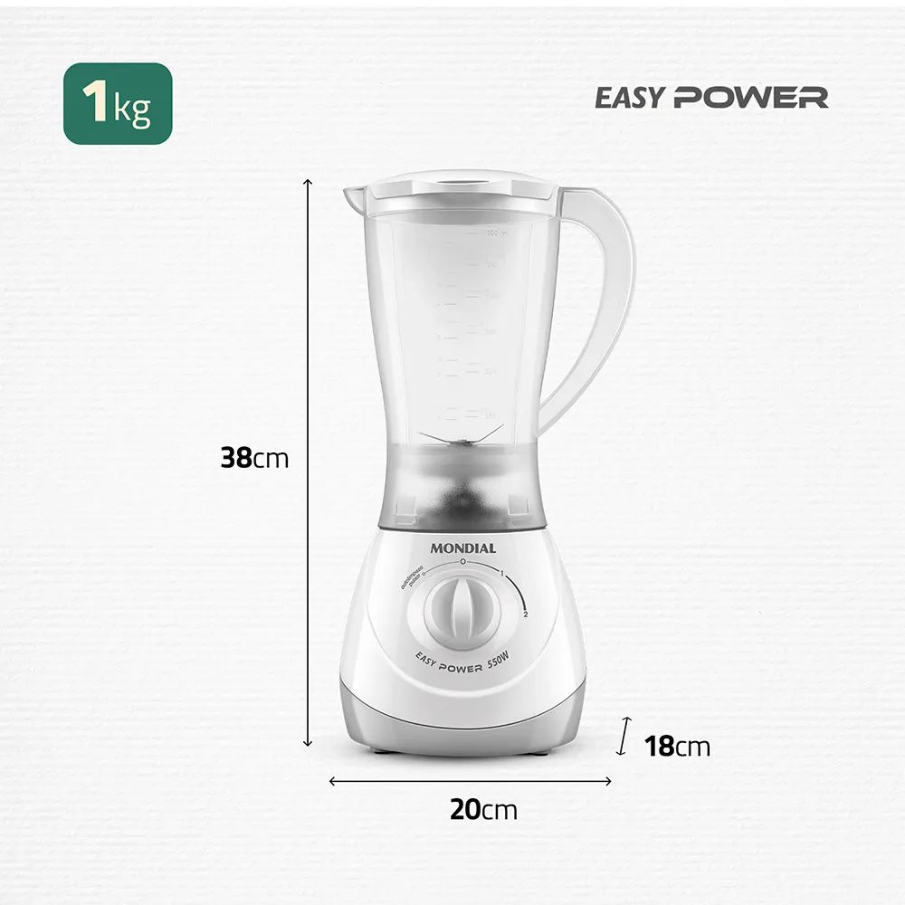 Liquidificador Mondial Easy Power