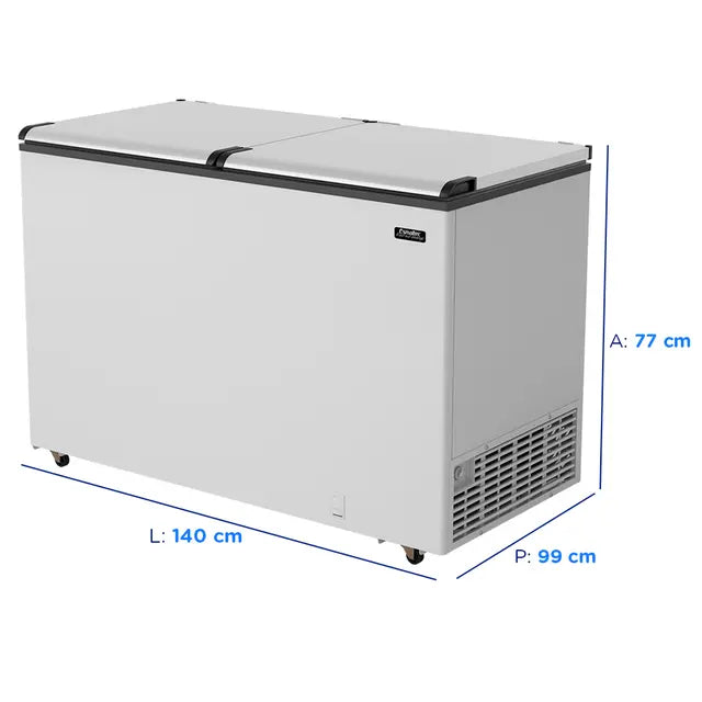 Freezer Horizontal Esmaltec 437L