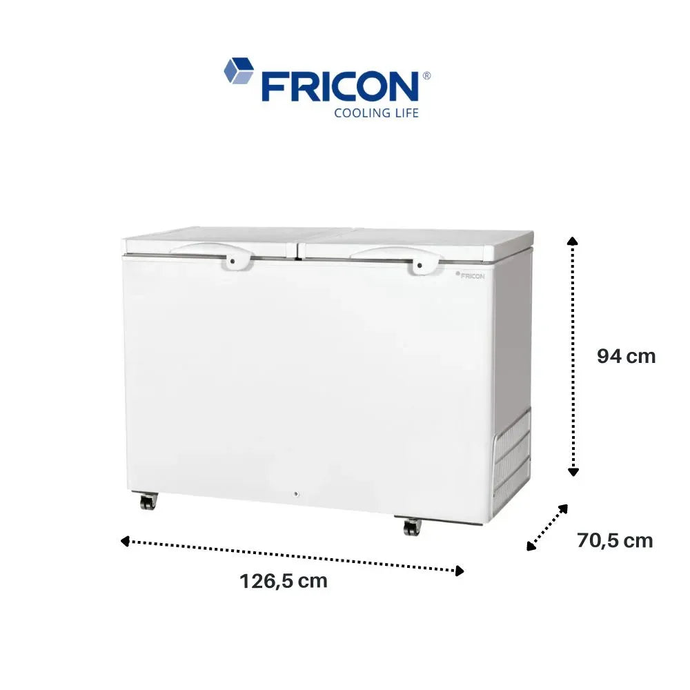 Freezer Horizontal 411L Branco Fricon 220v