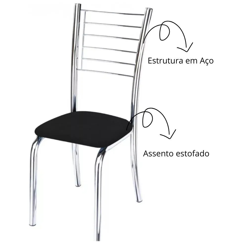 Cadeira Muller Lara 2500/C Cromada